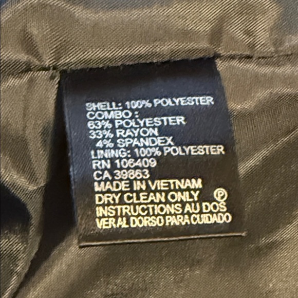 Tahari Arthur Levine collaboration Black and White Checkered Blazer - Picture 3 of 6